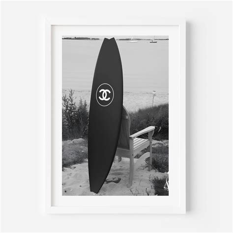 Chanel Surfboards poster 